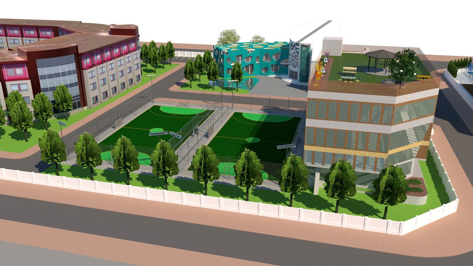 Dinhle College Sports Complex - Modern sports facilities